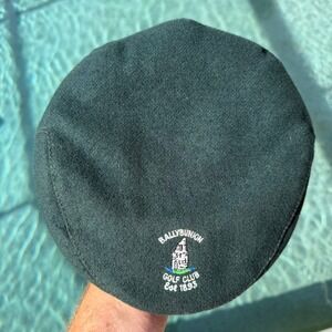 Shandon Ireland Peaky Blinders Newsboy Cap Ballybunion Golf Club 100% Wool L